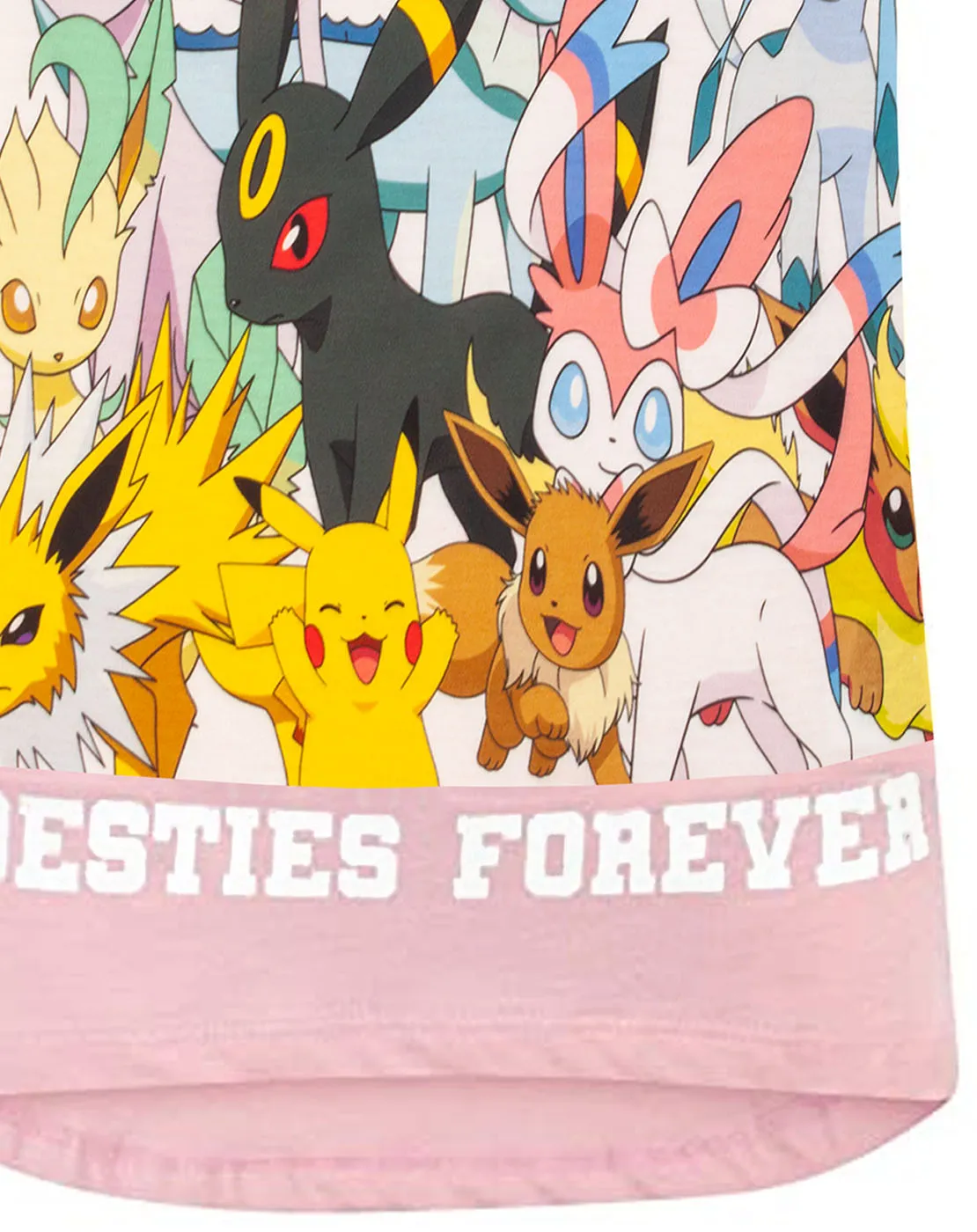 Pokemon Besties Forever Girls T-shirt