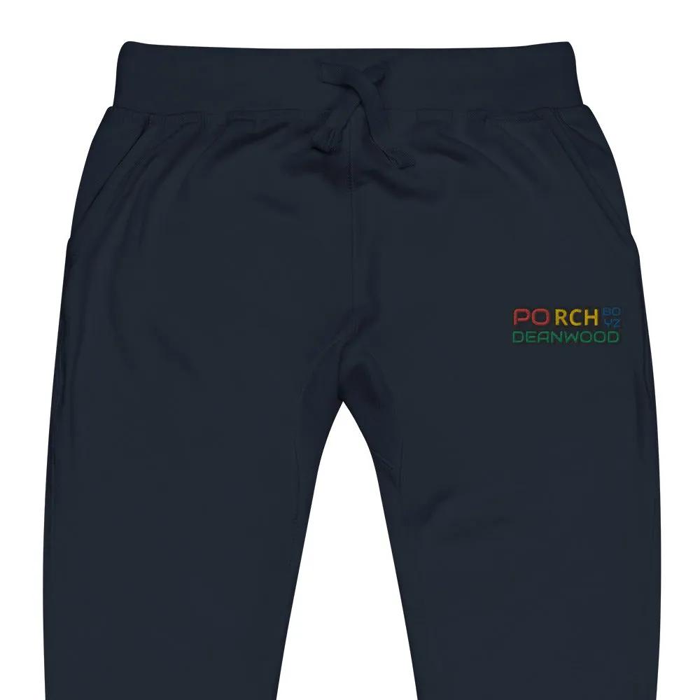 PorchBoyz DeanWood Unisex fleece sweatpants