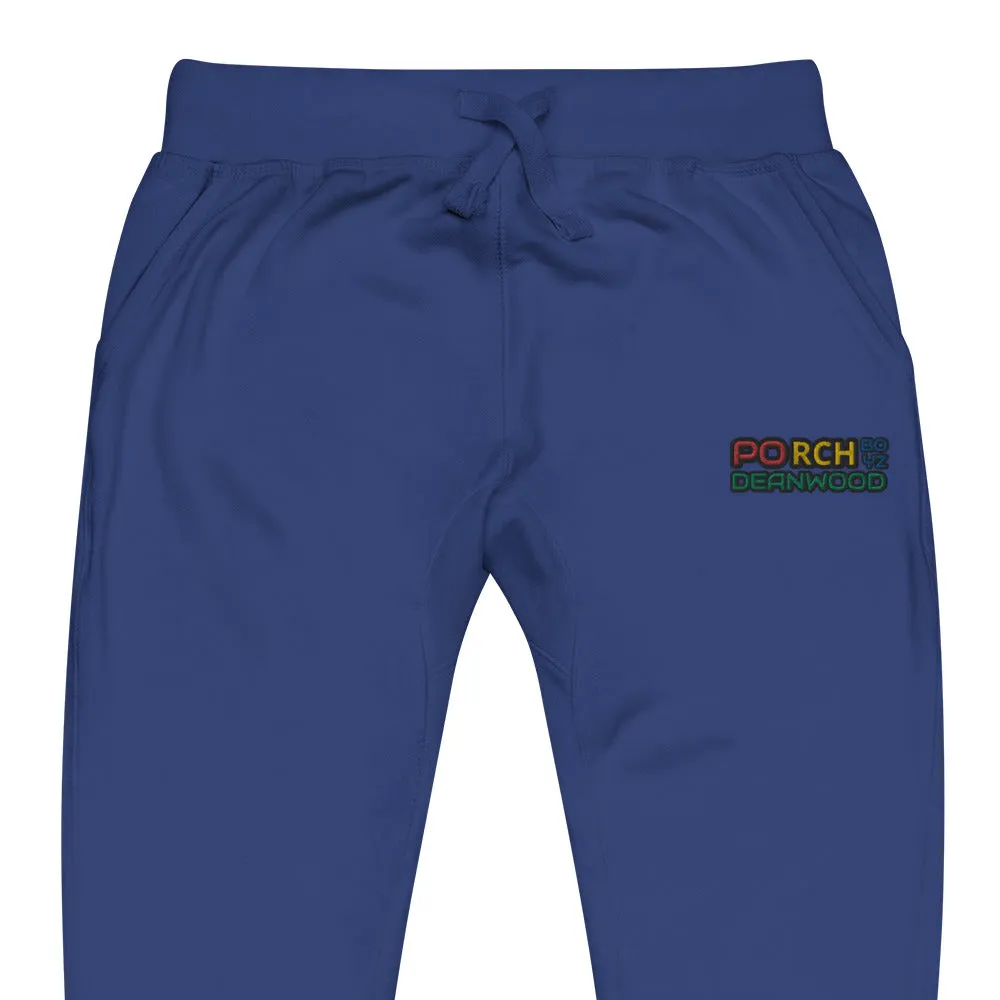 PorchBoyz DeanWood Unisex fleece sweatpants