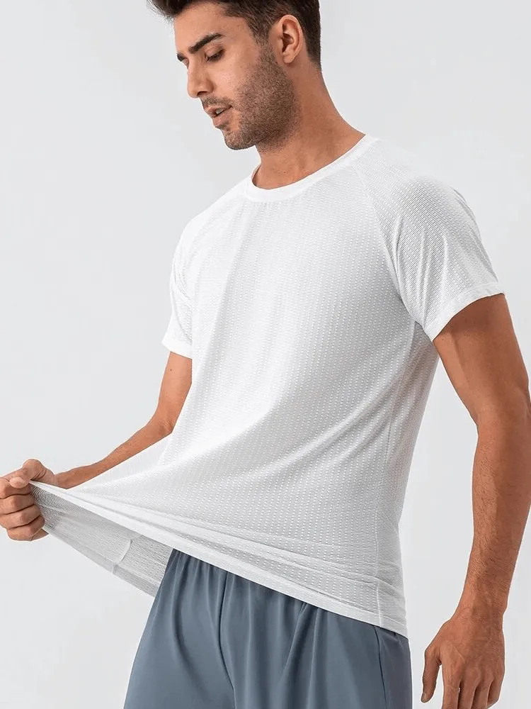 Quick-drying Mesh Sports Men's T-Shirt for Training - SF1725