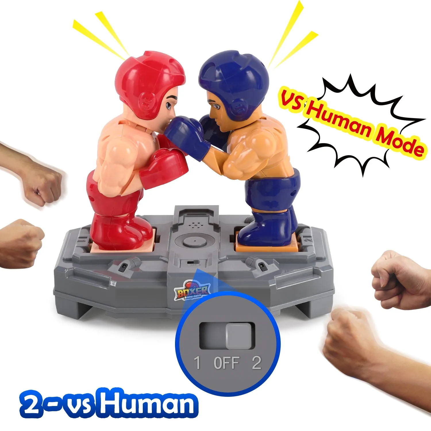 RC Boxing Battle Game Toy with Realistic Sound