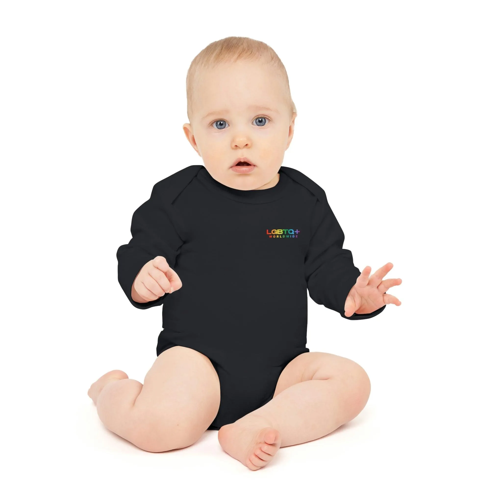 ,,REGENBOGEN ZUNGE" Organischer Baby Strampler