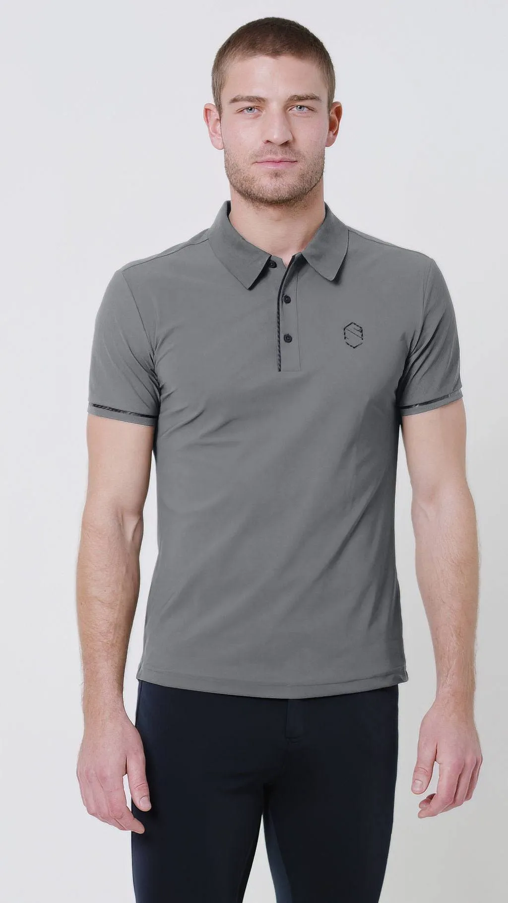 Samshield FW23 Men Christopher Carbon Training Polo