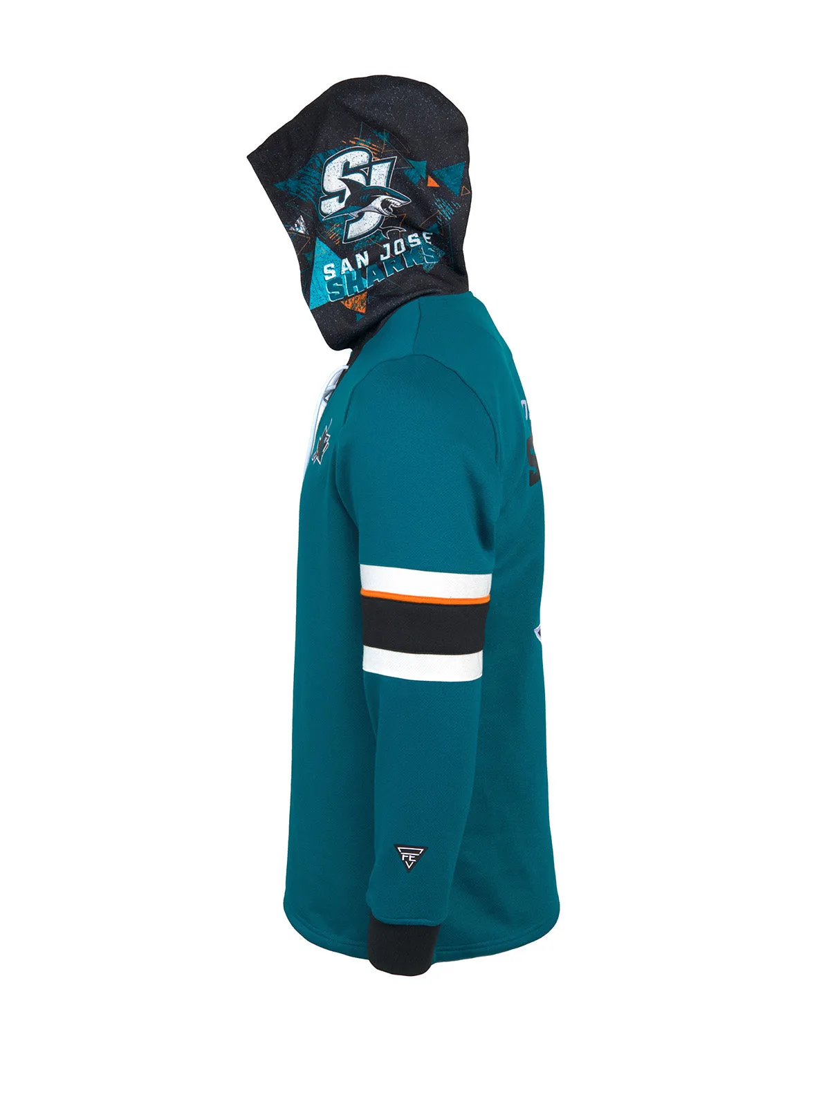 San Jose Sharks Lace-Up Hoodie