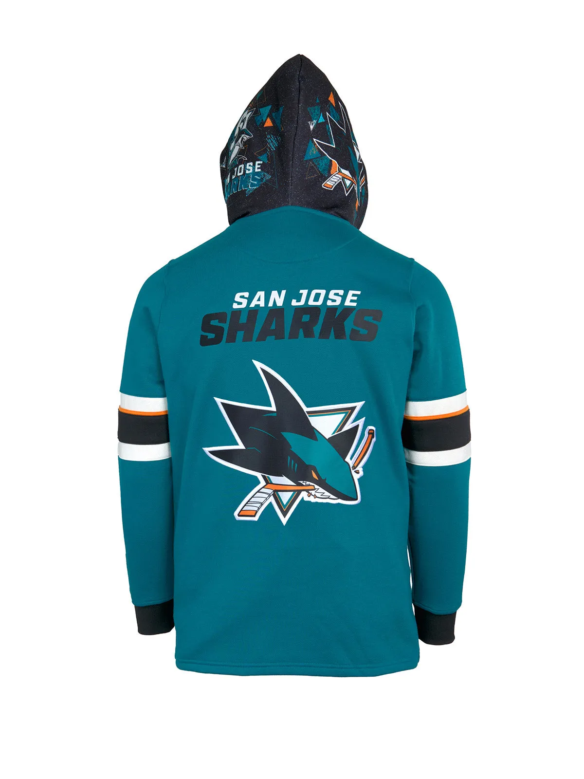 San Jose Sharks Lace-Up Hoodie