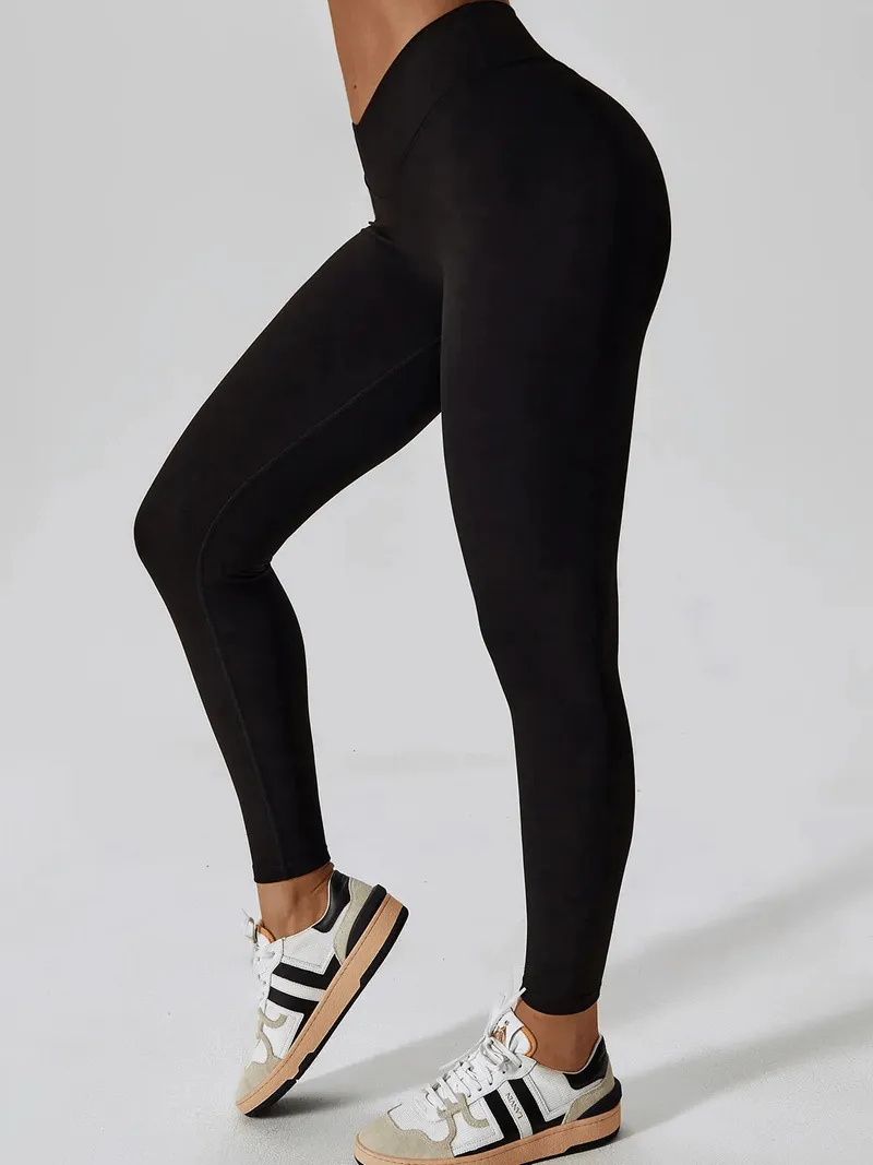 Sports One Shoulder Push-up Bra and Leggings - SF1697