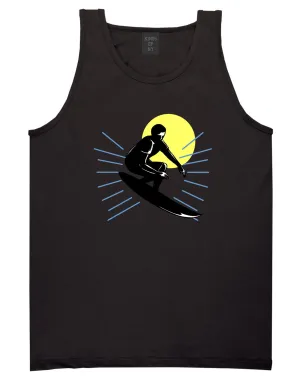 Surfing Surfer Mens Tank Top Shirt