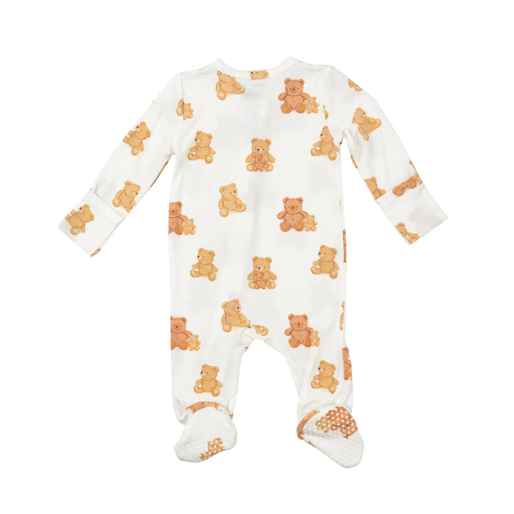 Teddy Bears 2 Way Zipper Footie