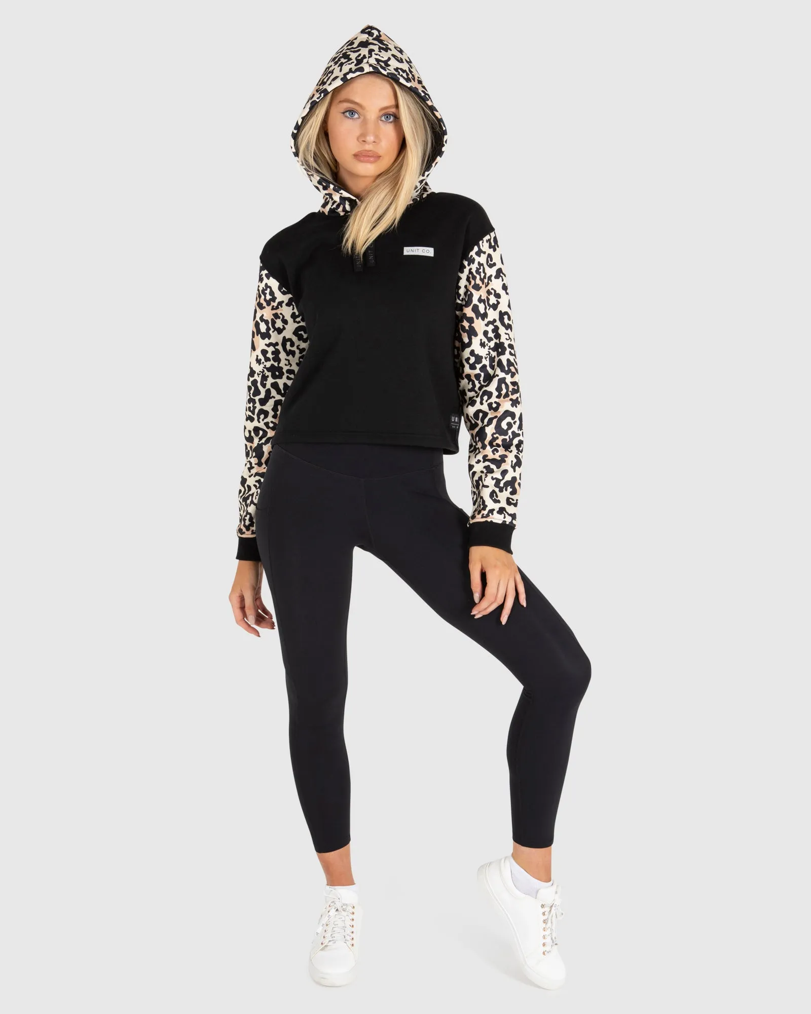 UNIT Bang Ladies Crop Hoodie