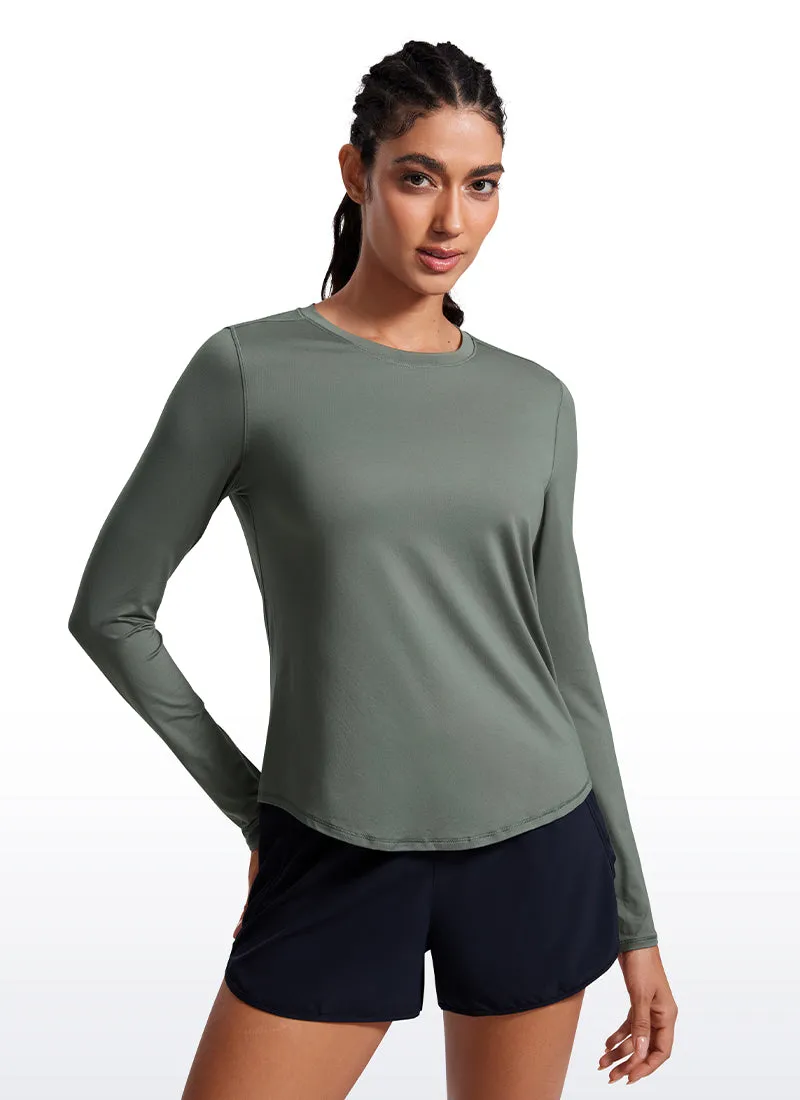 UPF 50  Lightweight Long Sleeves High Neck