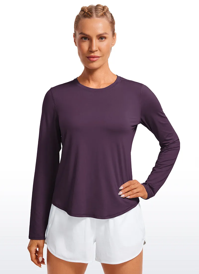 UPF 50  Lightweight Long Sleeves High Neck