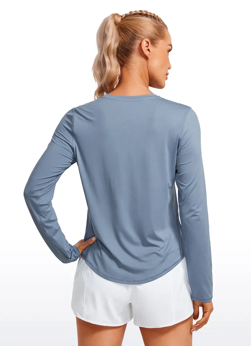 UPF 50  Lightweight Long Sleeves High Neck