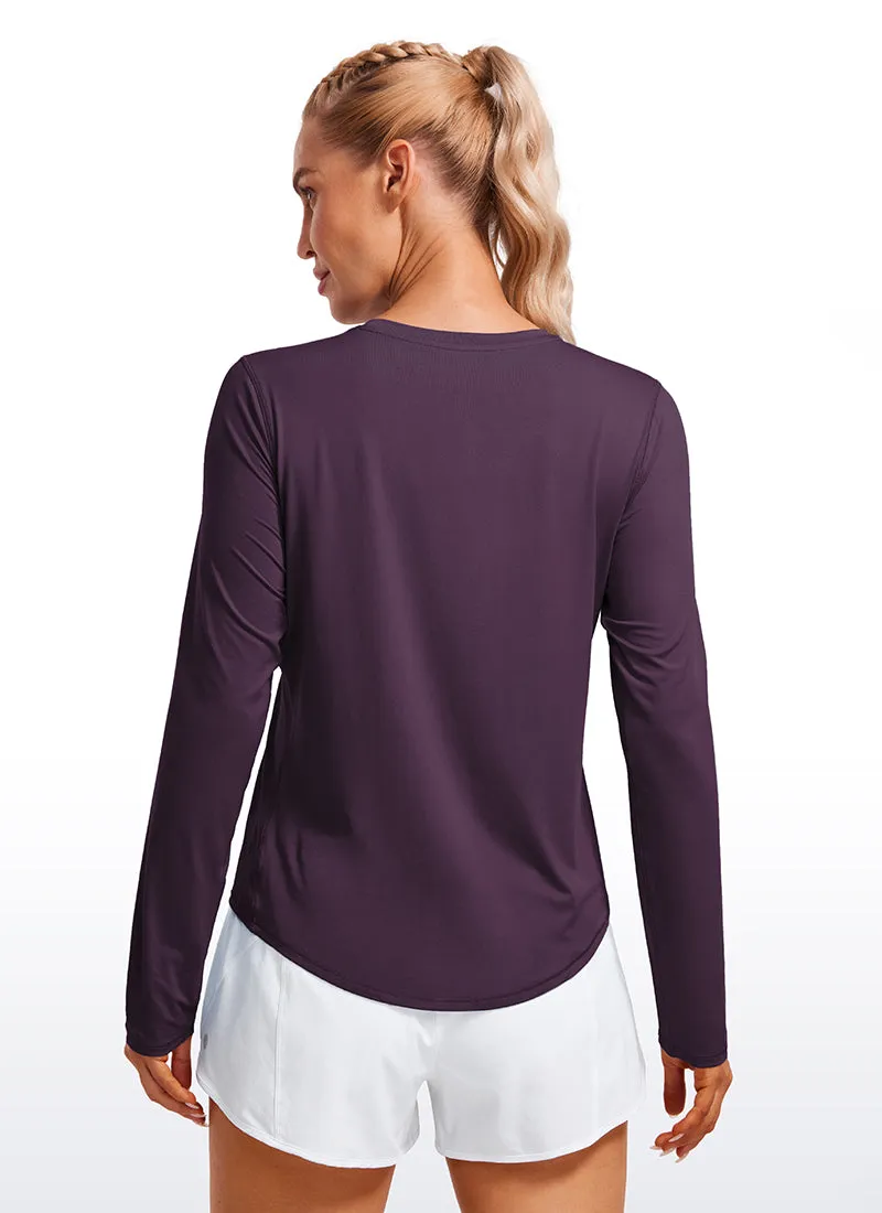 UPF 50  Lightweight Long Sleeves High Neck