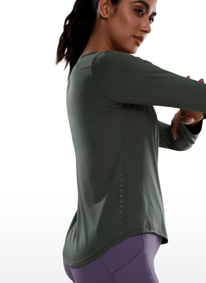 UPF 50  Lightweight Long Sleeves High Neck