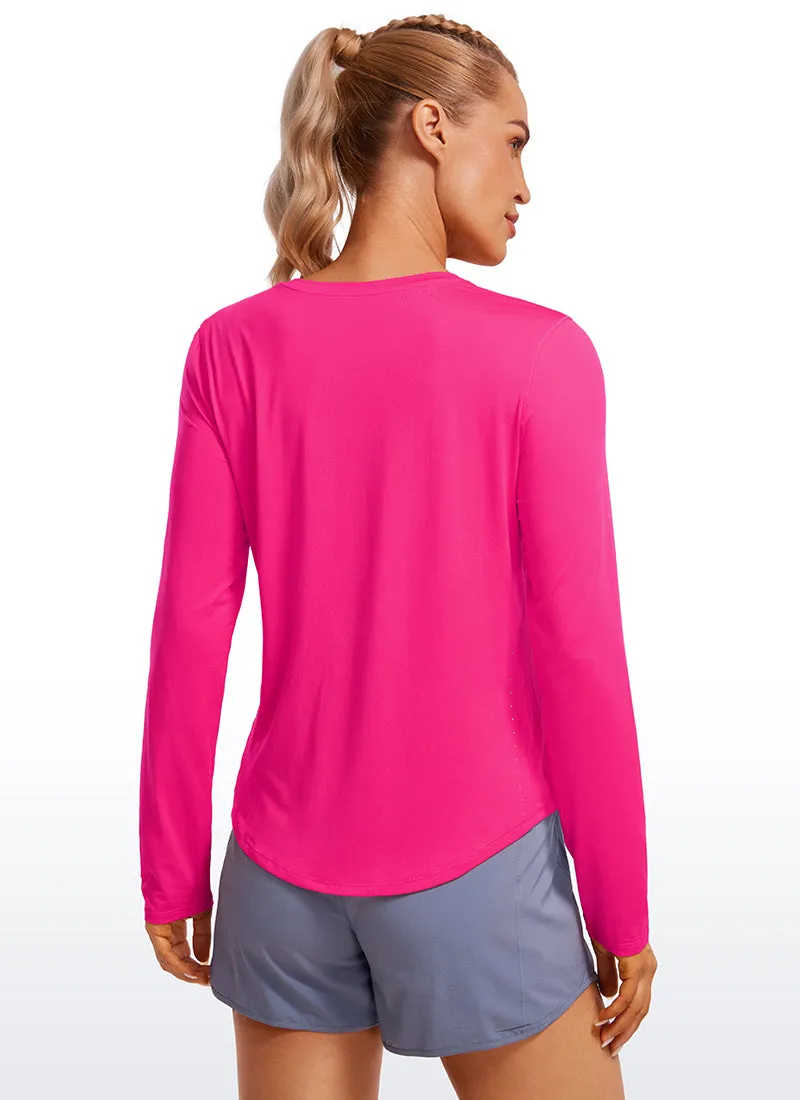 UPF 50  Lightweight Long Sleeves High Neck