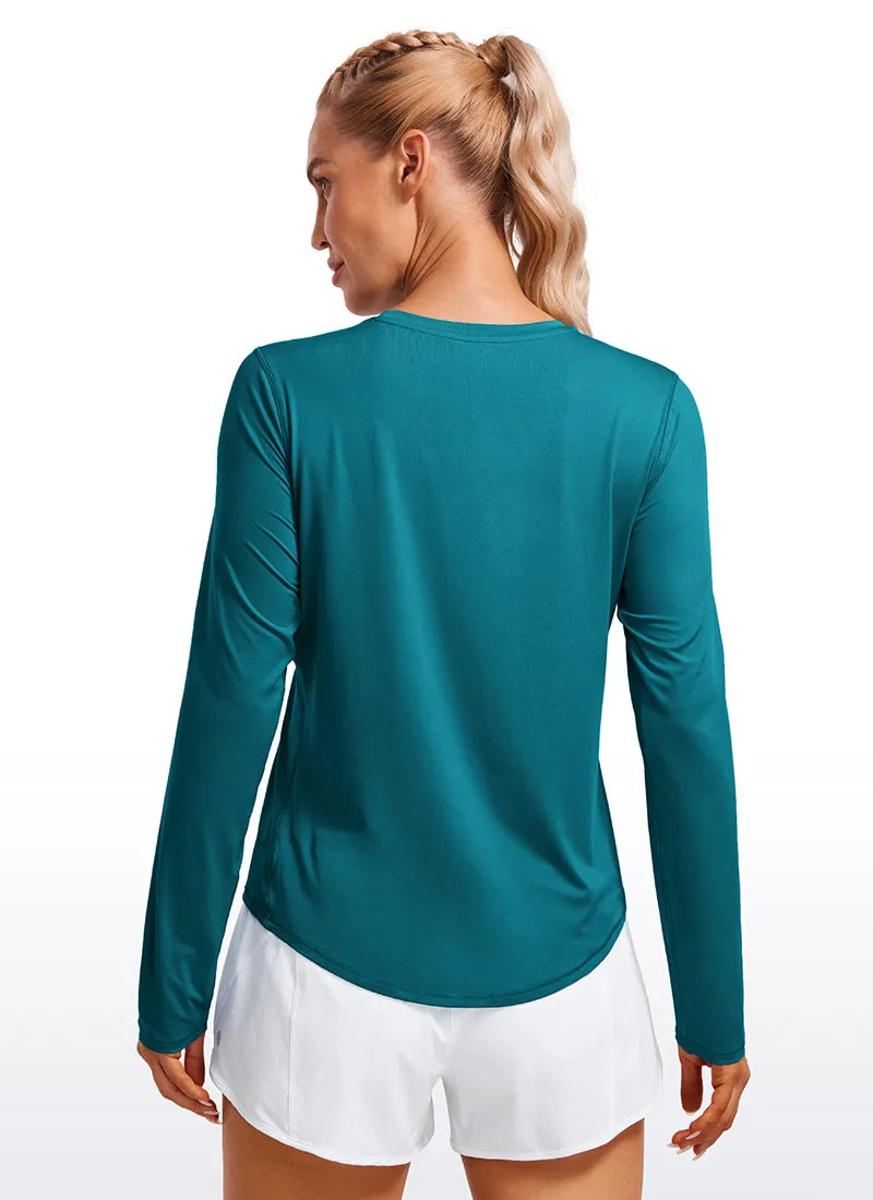 UPF 50  Lightweight Long Sleeves High Neck