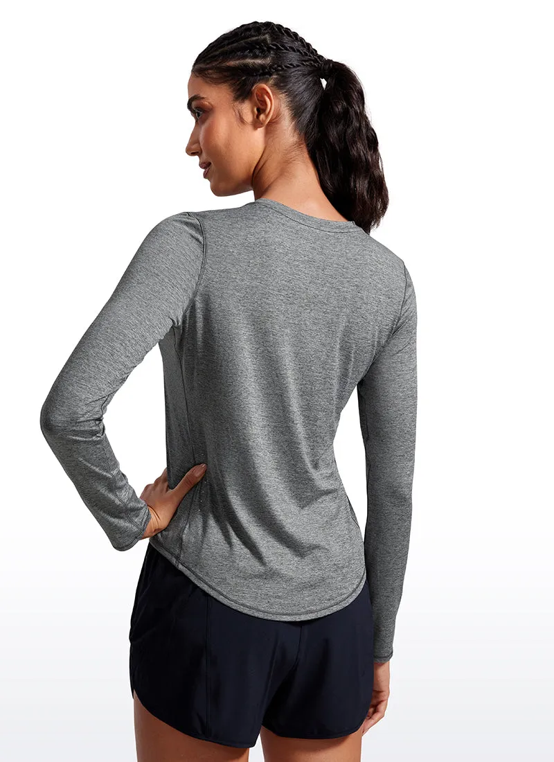 UPF 50  Lightweight Long Sleeves High Neck