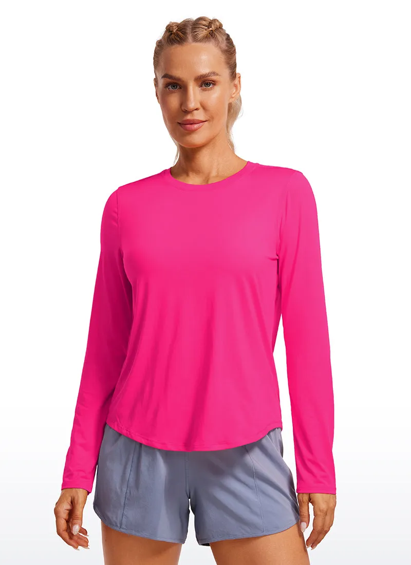 UPF 50  Lightweight Long Sleeves High Neck