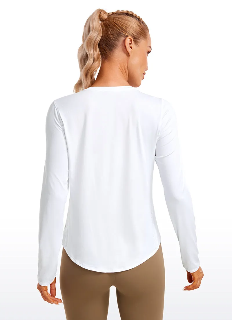 UPF 50  Lightweight Long Sleeves High Neck