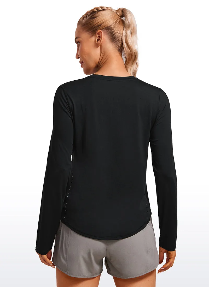 UPF 50  Lightweight Long Sleeves High Neck