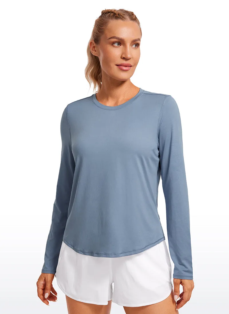 UPF 50  Lightweight Long Sleeves High Neck