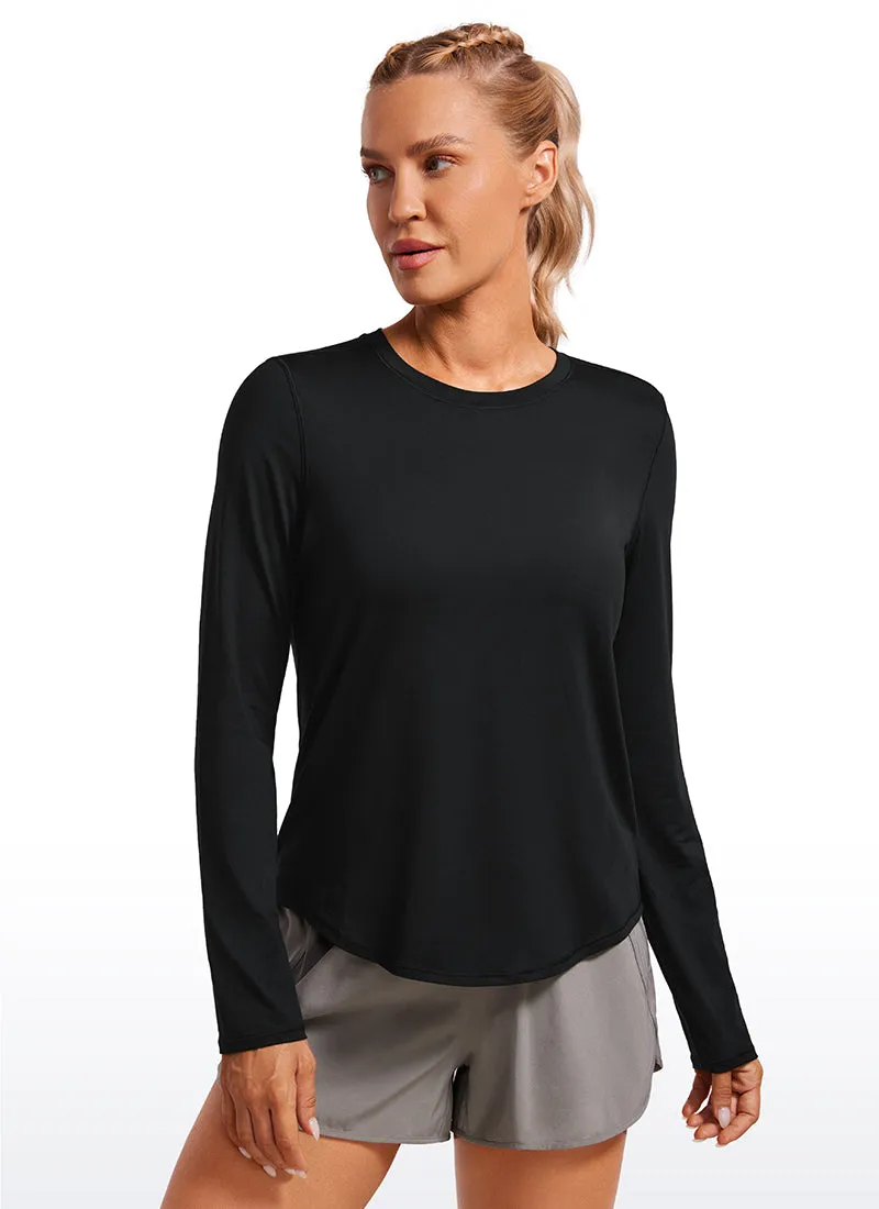 UPF 50  Lightweight Long Sleeves High Neck