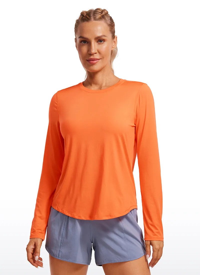 UPF 50  Lightweight Long Sleeves High Neck