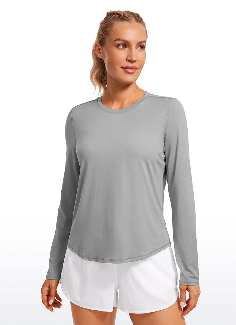 UPF 50  Lightweight Long Sleeves High Neck