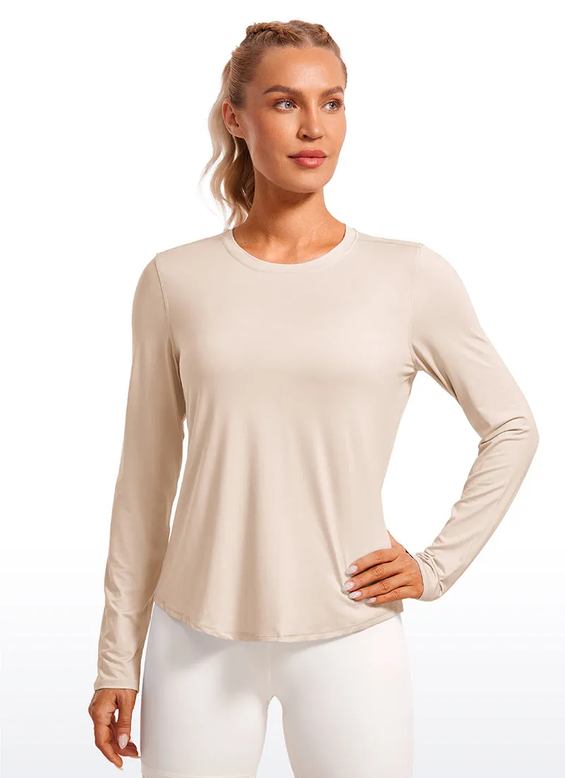 UPF 50  Lightweight Long Sleeves High Neck