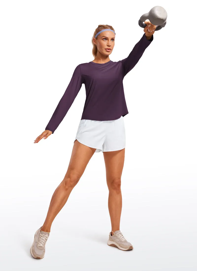 UPF 50  Lightweight Long Sleeves High Neck