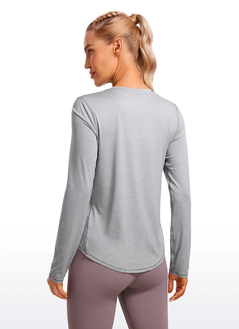 UPF 50  Lightweight Long Sleeves High Neck