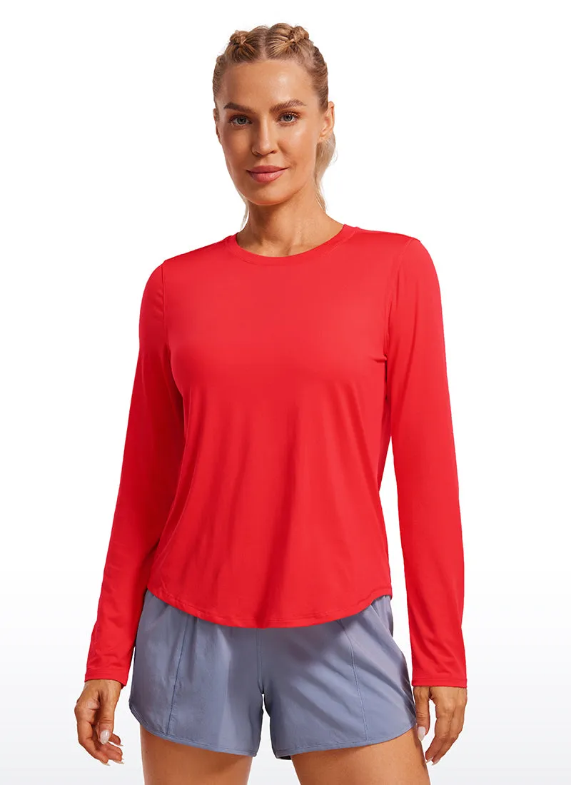 UPF 50  Lightweight Long Sleeves High Neck