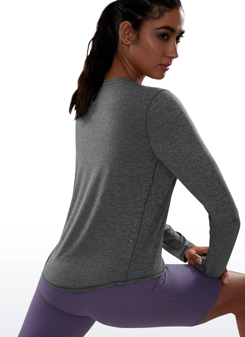 UPF 50  Lightweight Long Sleeves High Neck