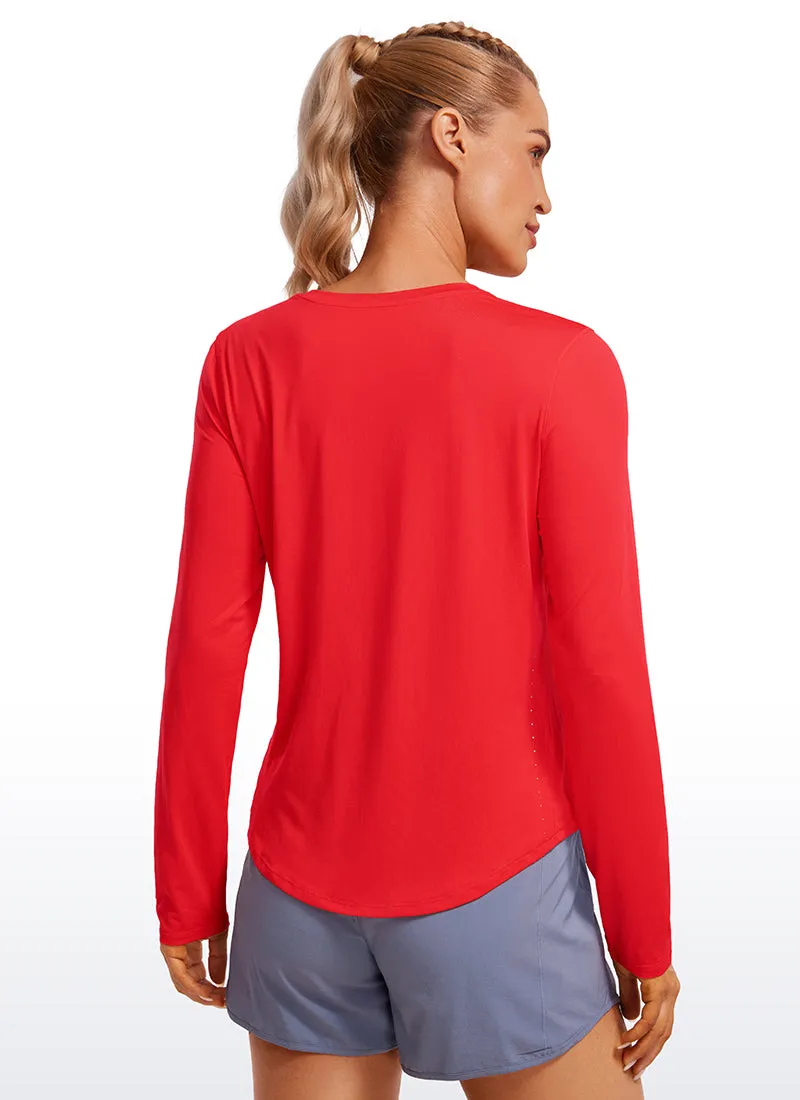 UPF 50  Lightweight Long Sleeves High Neck