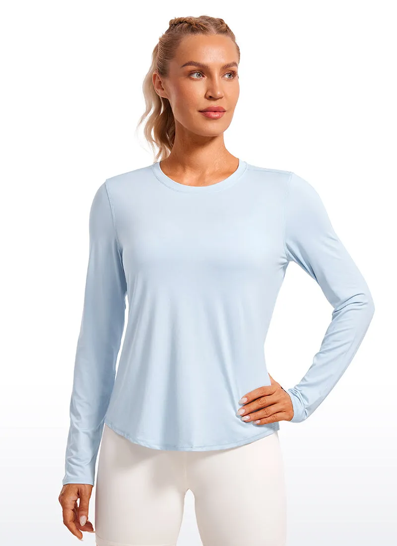 UPF 50  Lightweight Long Sleeves High Neck