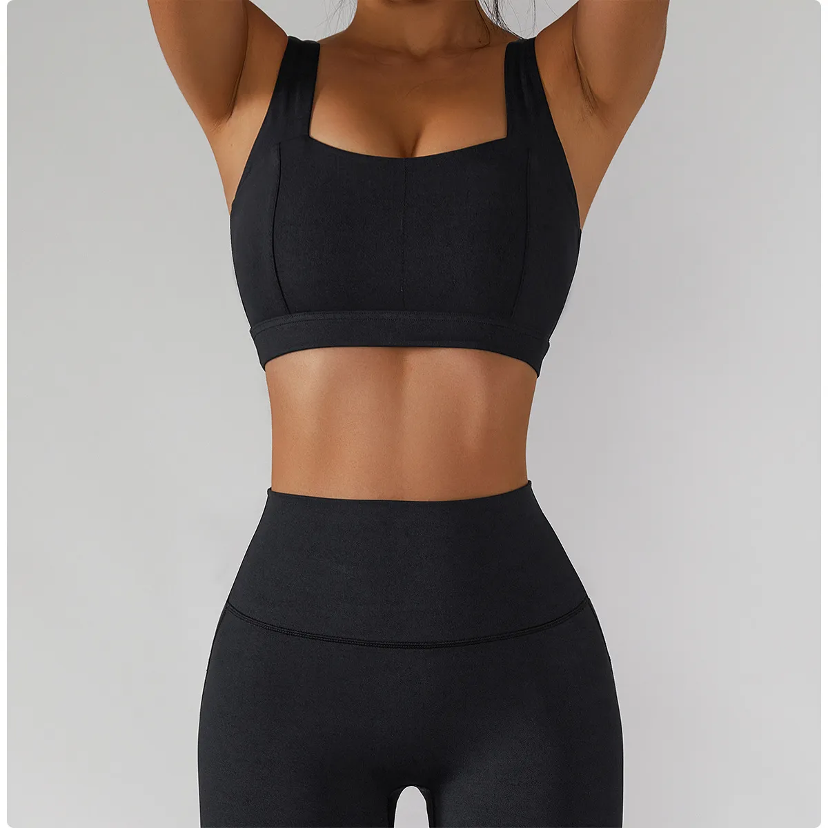 Wholesale Fitness Seamless Yoga Set