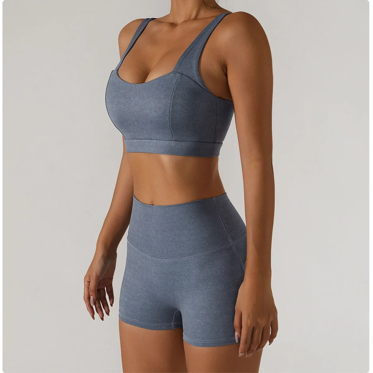 Wholesale Fitness Seamless Yoga Set