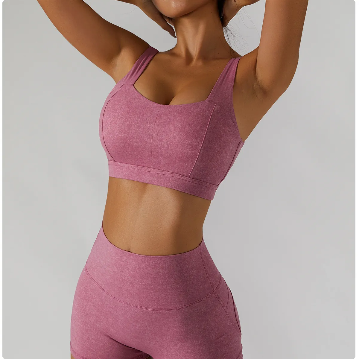 Wholesale Fitness Seamless Yoga Set