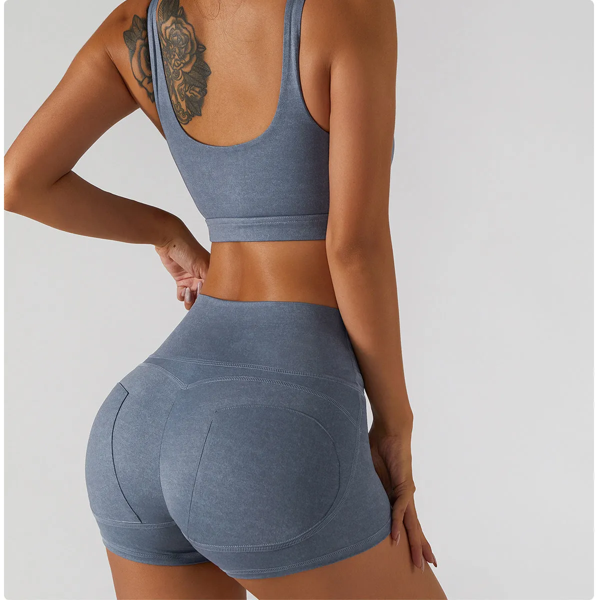 Wholesale Fitness Seamless Yoga Set