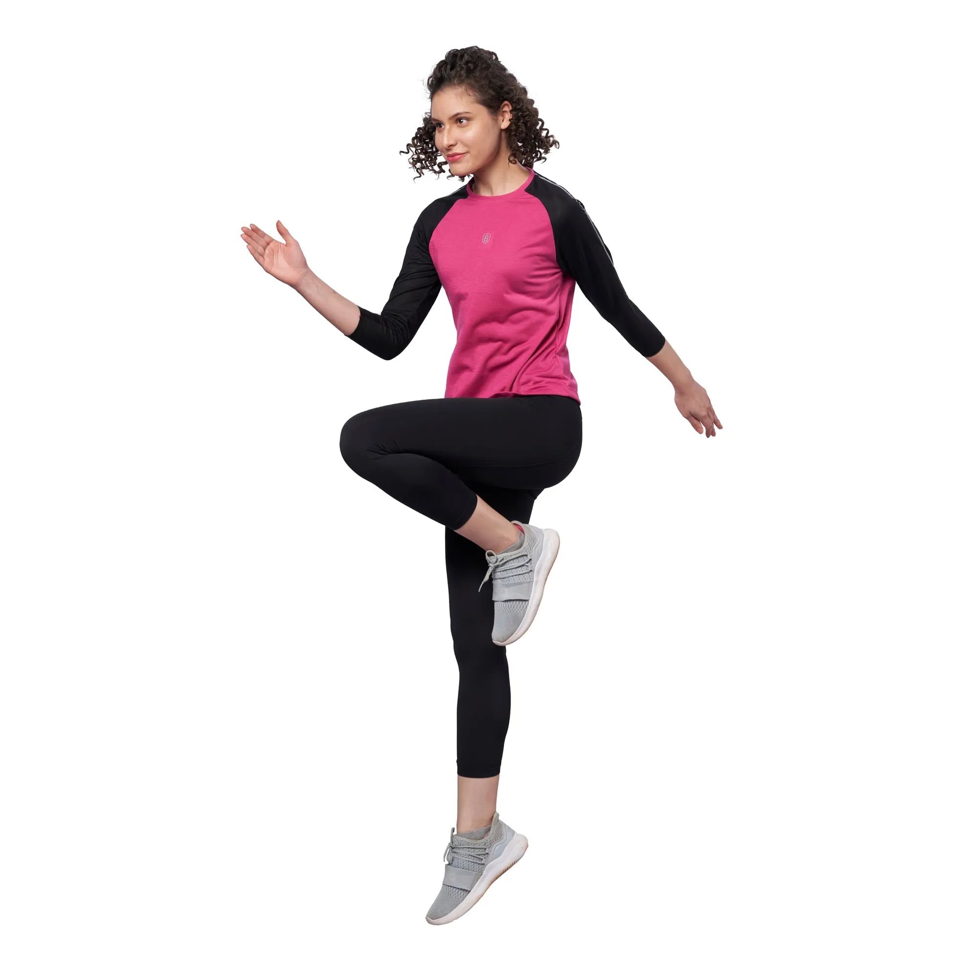 Women's Raglan Full Sleeve Outdoor Training T-Shirt