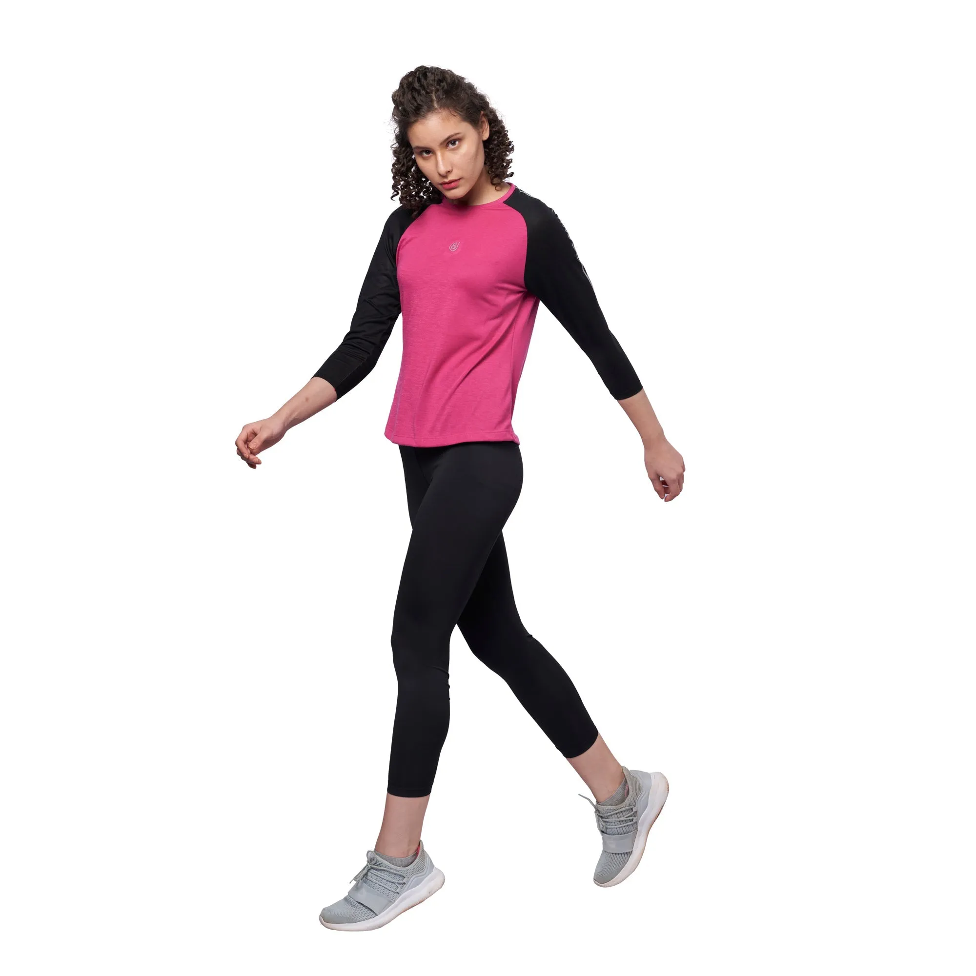 Women's Raglan Full Sleeve Outdoor Training T-Shirt