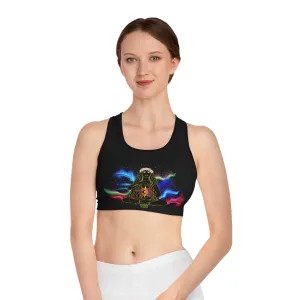 Yoga Spiritual Meditation Women Sports Bra - Balance 888 Angel Number